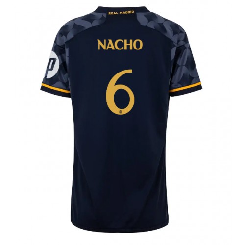 Real Madrid Nacho Fernandez #6 Gostujuci Dres za Ženska 2023-24 Kratak Rukav